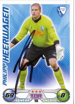 Philipp Heerwagen  VFL Bochum  2009/2010 Match Attax Card orig. signiert 