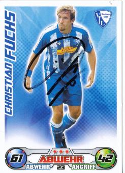 Christian Fuchs  VFL Bochum  2009/2010 Match Attax Card orig. signiert 