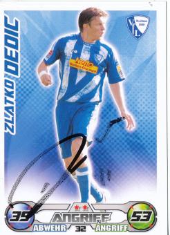Zlatko Dedic  VFL Bochum  2009/2010 Match Attax Card orig. signiert 