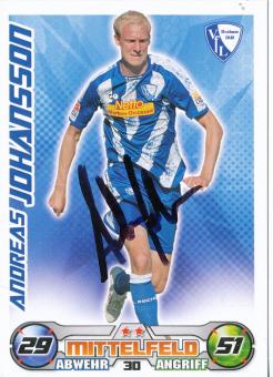 Andreas Johansson  VFL Bochum  2009/2010 Match Attax Card orig. signiert 