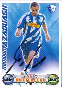 Mimoun Azaouagh  VFL Bochum  2009/2010 Match Attax Card orig. signiert 