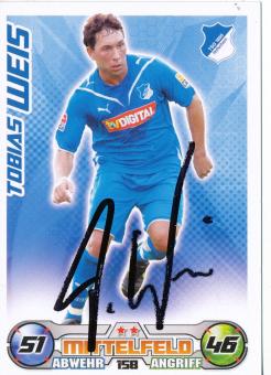 Tobias Weis  TSG 1899 Hoffenheim  2009/2010 Match Attax Card orig. signiert 