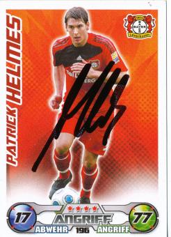 Patrick Helmes  Bayer 04 Leverkusen  2009/2010 Match Attax Card orig. signiert 