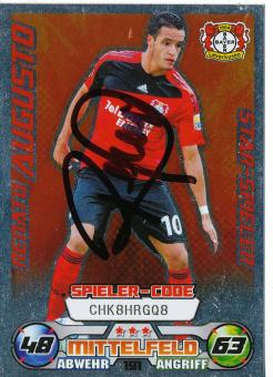 Renato Augusto  Bayer 04 Leverkusen  2009/2010 Match Attax Card orig. signiert 
