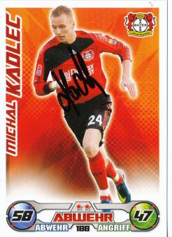 Michal Kadlec  Bayer 04 Leverkusen  2009/2010 Match Attax Card orig. signiert 