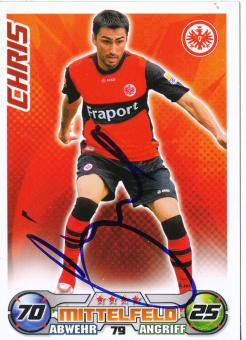Chris  Eintracht Frankfurt  2009/2010 Match Attax Card orig. signiert 