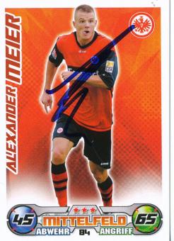 Alexander Meier  Eintracht Frankfurt  2009/2010 Match Attax Card orig. signiert 