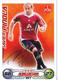 Javier Pinola  FC Nürnberg  2009/2010 Match Attax Card orig. signiert 