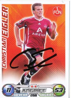 Christian Eigler  FC Nürnberg  2009/2010 Match Attax Card orig. signiert 