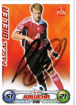 Pascal Bieler  FC Nürnberg  2009/2010 Match Attax Card orig. signiert 