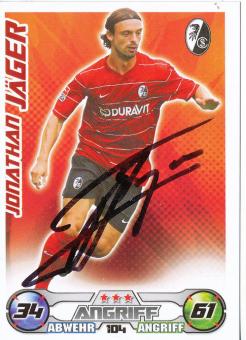 Jonathan Jäger  SC Freiburg  2009/2010 Match Attax Card orig. signiert 