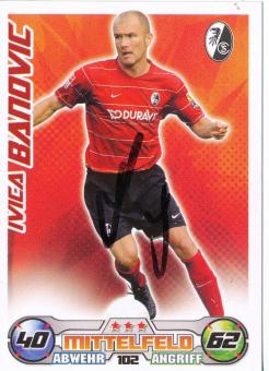 Ivica Banovic  SC Freiburg  2009/2010 Match Attax Card orig. signiert 