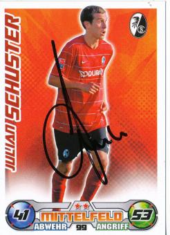 Julian Schuster  SC Freiburg  2009/2010 Match Attax Card orig. signiert 