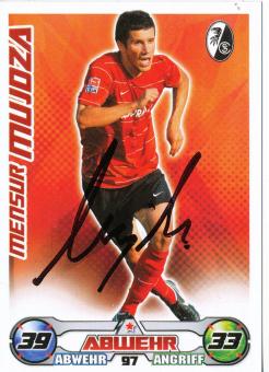 Mensur Mujdza  SC Freiburg  2009/2010 Match Attax Card orig. signiert 