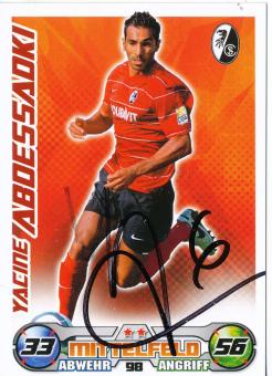 Yacine Abdessadki  SC Freiburg  2009/2010 Match Attax Card orig. signiert 