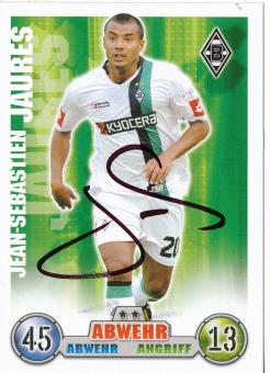 Jean Sebastian Jaures  Borussia Mönchengladbach    2008/2009 Match Attax Card orig. signiert 