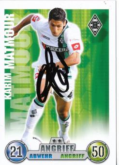 Karim Matmour  Borussia Mönchengladbach    2008/2009 Match Attax Card orig. signiert 