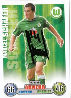Marcel Schäfer  VFL Wolfsburg    2008/2009 Match Attax Card orig. signiert 