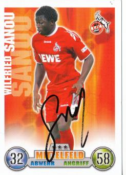 Wilfried Sanou  FC Köln    2008/2009 Match Attax Card orig. signiert 