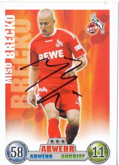 Miso Brecko   FC Köln    2008/2009 Match Attax Card orig. signiert 
