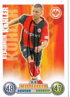 Benjamin Köhler  Eintracht Frankfurt   2008/2009 Match Attax Card orig. signiert 