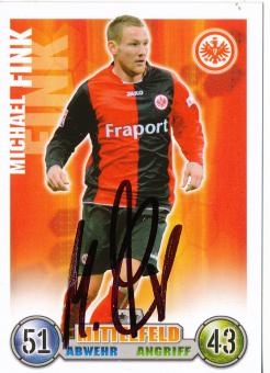 Michael Fink  Eintracht Frankfurt   2008/2009 Match Attax Card orig. signiert 