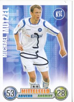 Michael Mutzel  Karlsruher SC   2008/2009 Match Attax Card orig. signiert 