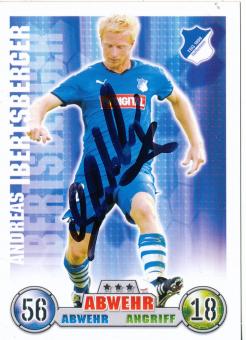 Andreas Ibertsberger  TSG 1899 Hoffenheim   2008/2009 Match Attax Card orig. signiert 