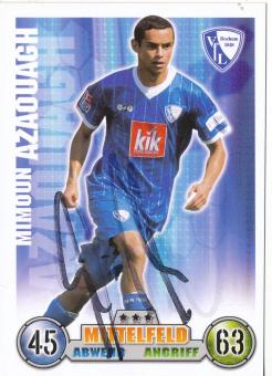 Mimoun Azaouagh  VFL Bochum   2008/2009 Match Attax Card orig. signiert 