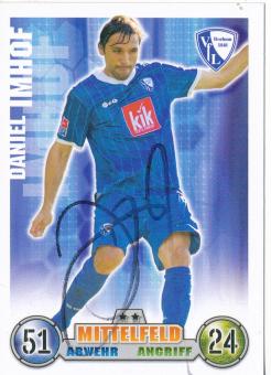 Daniel Imhof  VFL Bochum   2008/2009 Match Attax Card orig. signiert 