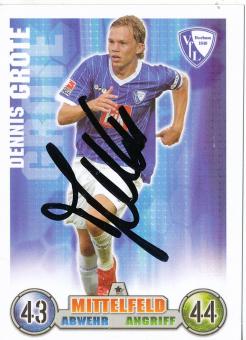 Dennis Grote  VFL Bochum   2008/2009 Match Attax Card orig. signiert 