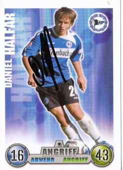 Daniel Halfar  Arminia Bielefeld   2008/2009 Match Attax Card orig. signiert 