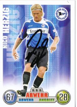Nico Herzig  Arminia Bielefeld   2008/2009 Match Attax Card orig. signiert 