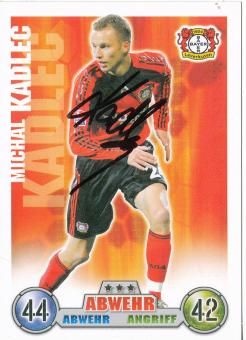 Michal Kadlec  Bayer 04 Leverkusen   2008/2009 Match Attax Card orig. signiert 