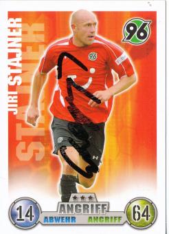 Jiri Stajner  Hannover 96   2008/2009 Match Attax Card orig. signiert 