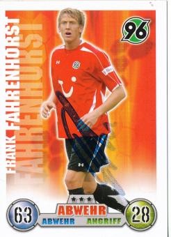Frank Fahrenhorst  Hannover 96   2008/2009 Match Attax Card orig. signiert 