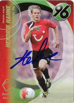 Hendrik Hahne  Hannover 96   Soccards 2005/2006  Card orig. signiert 