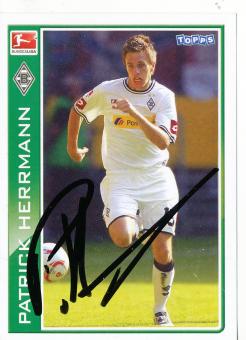 Patrick Herrmann  Borussia Mönchengladbach Topps  Bundesliga Sticker original signiert 