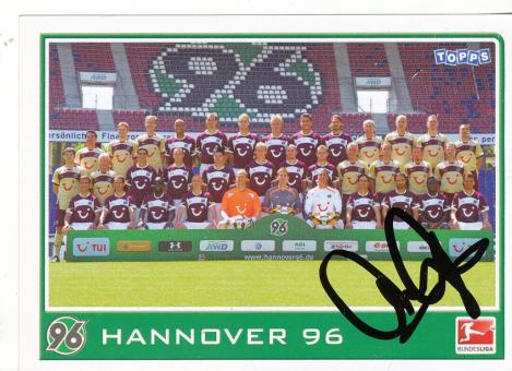 Hannover 96   Topps  Bundesliga Sticker original signiert 