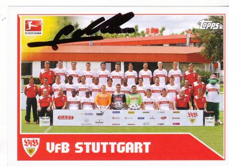 VFB Stuttgart  2011/2012 Topps  Bundesliga Sticker original signiert 