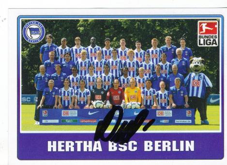 Hertha BSC Berlin  2009/2010 Topps  Bundesliga Sticker original signiert 