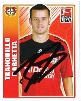 Tranquillo Barnetta  Bayer 04 Leverkusen   2009/2010 Topps  Bundesliga Sticker original signiert 