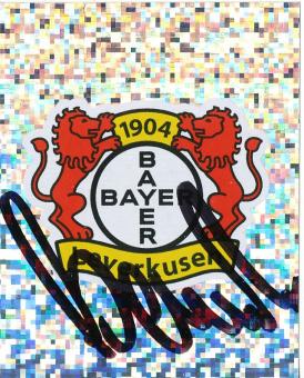 Bayer 04 Leverkusen   2009/2010 Topps  Bundesliga Sticker original signiert 