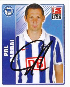 Pal Dardai  Hertha BSC Berlin   2009/2010 Topps  Bundesliga Sticker original signiert 