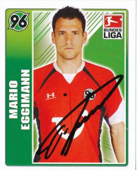 Mario Eggimann  Hannover 96   2009/2010 Topps  Bundesliga Sticker original signiert 
