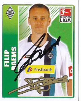 Filip Daems  Borussia Mönchengladbach   2009/2010 Topps  Bundesliga Sticker original signiert 