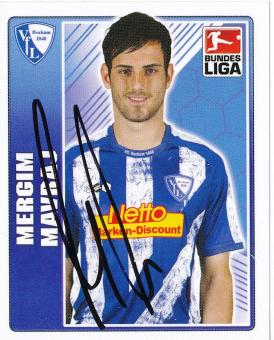 Mergim Mavraj  VFL Bochum   2009/2010 Topps  Bundesliga Sticker original signiert 