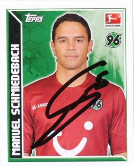Manuel Schmiedebach  Hannover 96    2011/2012  Topps  Bundesliga Sticker original signiert 