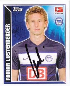 Fabian Lustenberger  Hertha BSC Berlin   2011/2012  Topps  Bundesliga Sticker original signiert 