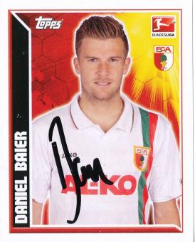 Daniel Baier   FC Augsburg  2011/2012  Topps  Bundesliga Sticker original signiert 